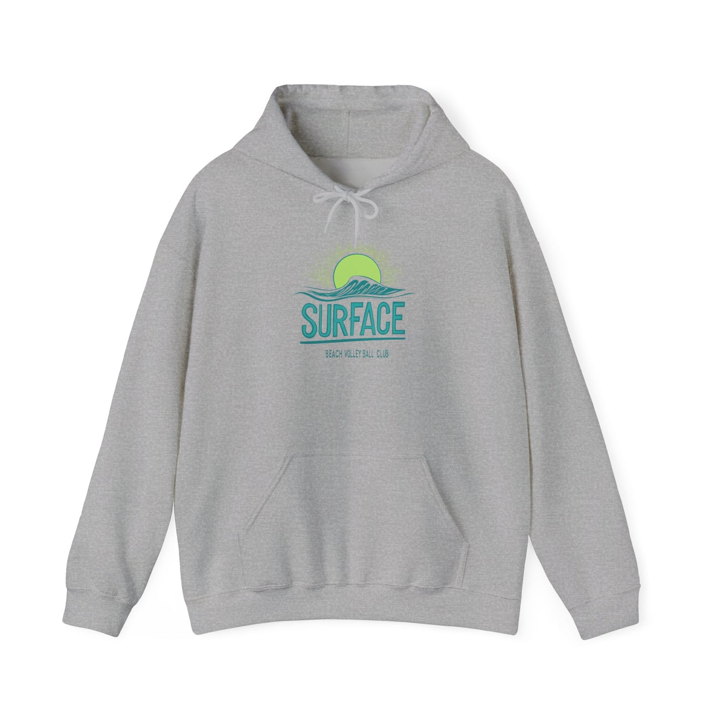 Surf 'Surface' Hoodie – Retro Wave Beach Pullover