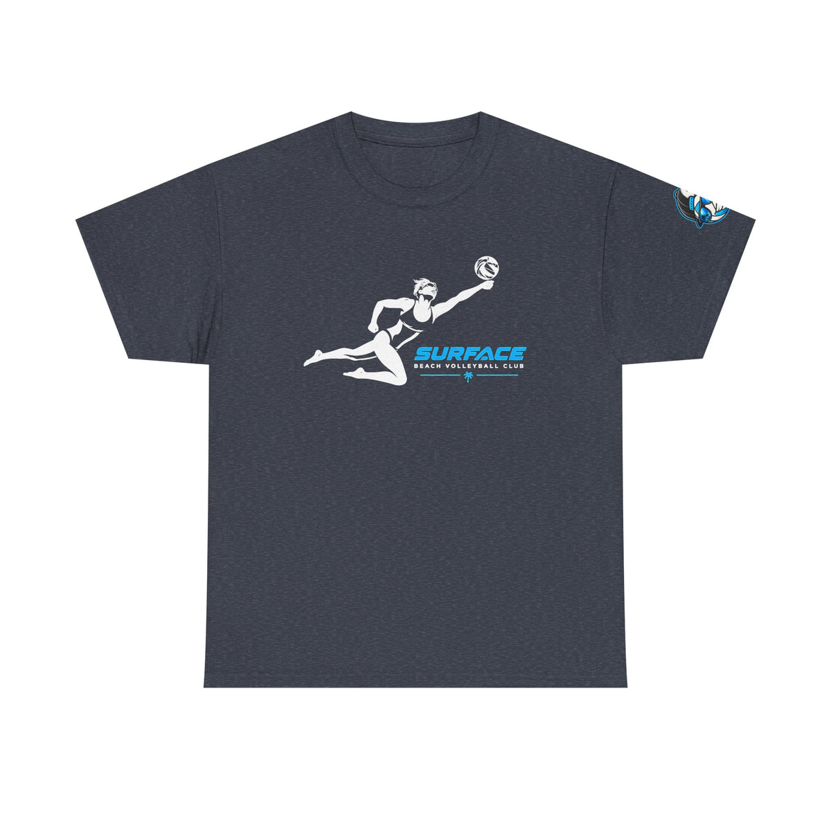 Surface Beach Volleyball Club T-Shirt — Retro Beach Volleyball