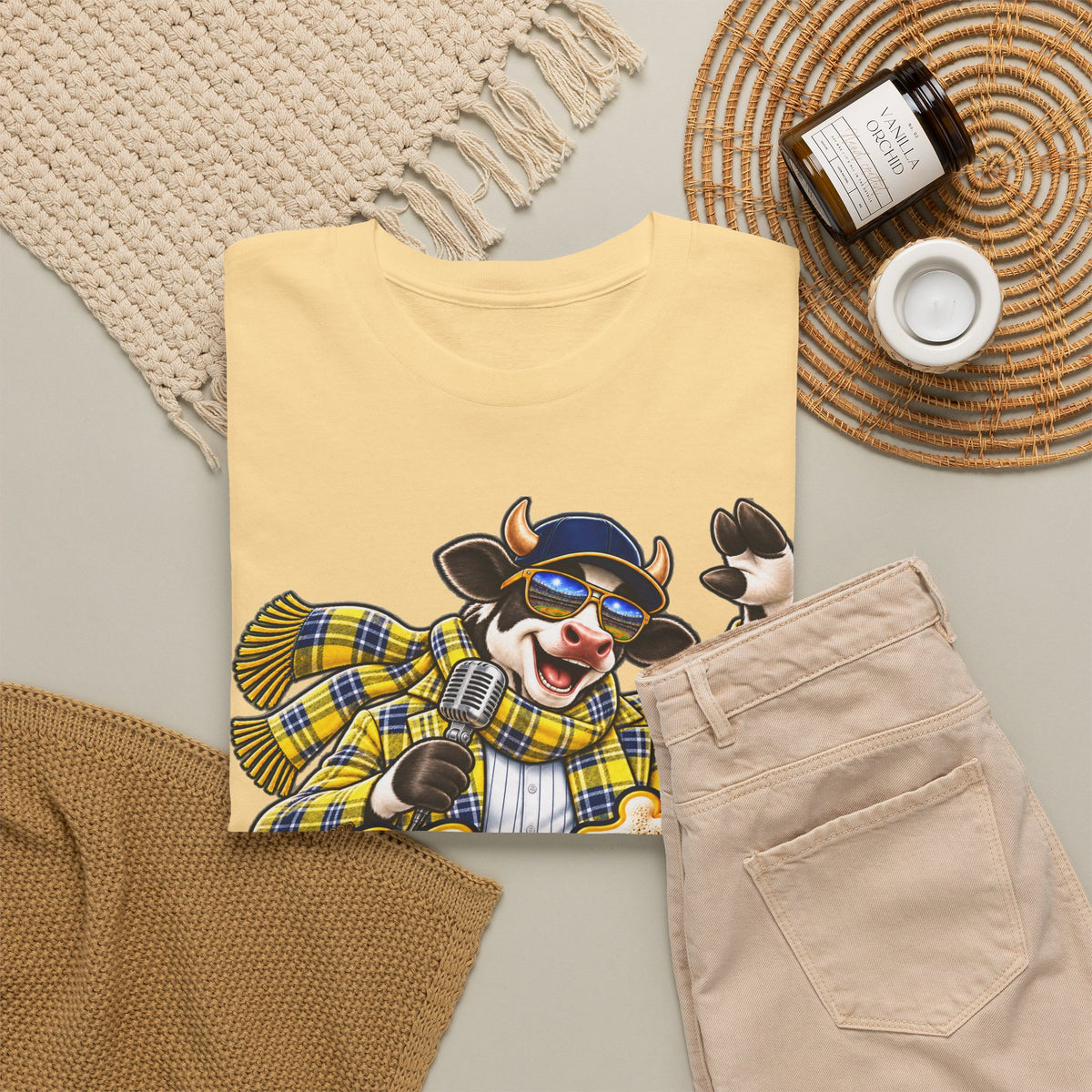 Mooster Baseball Mascot T-Shirt