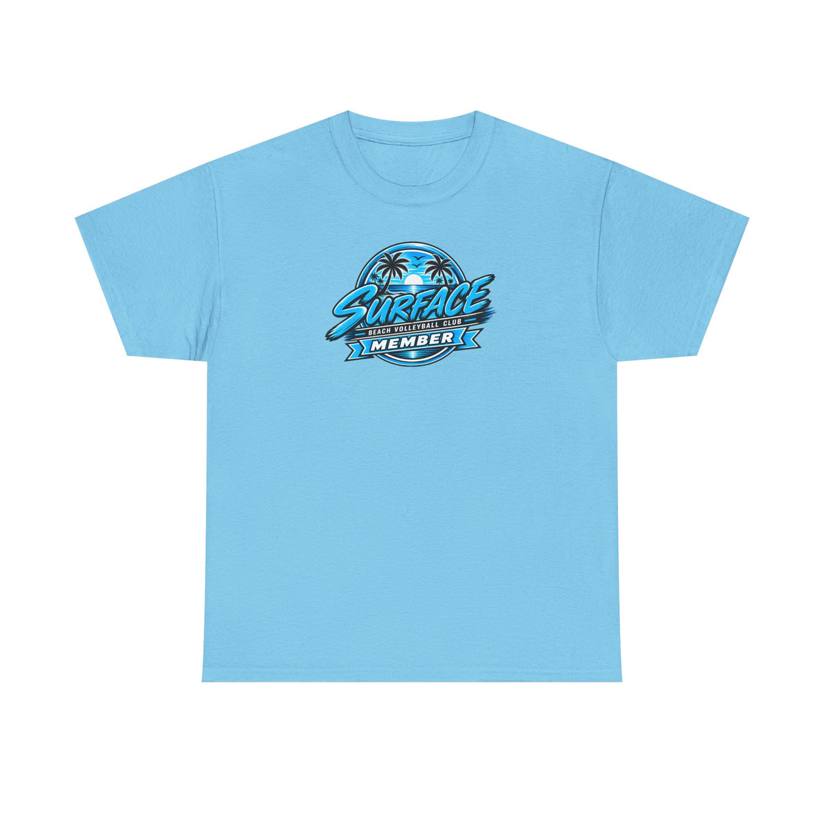 Surface Member T-Shirt — Retro Beach Surf Logo Tee