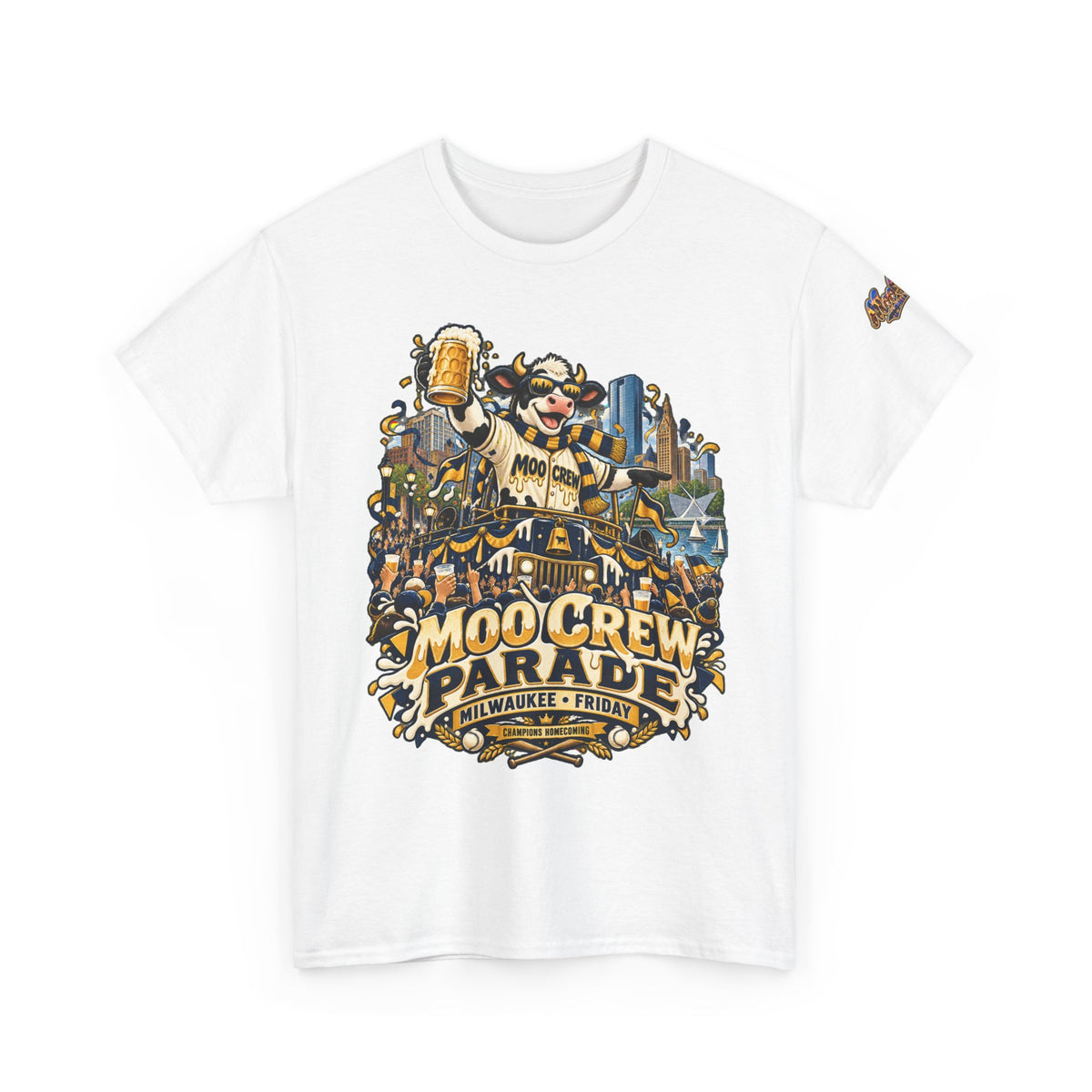 Moo Crew Parade Milwaukee Friday Graphic Tee