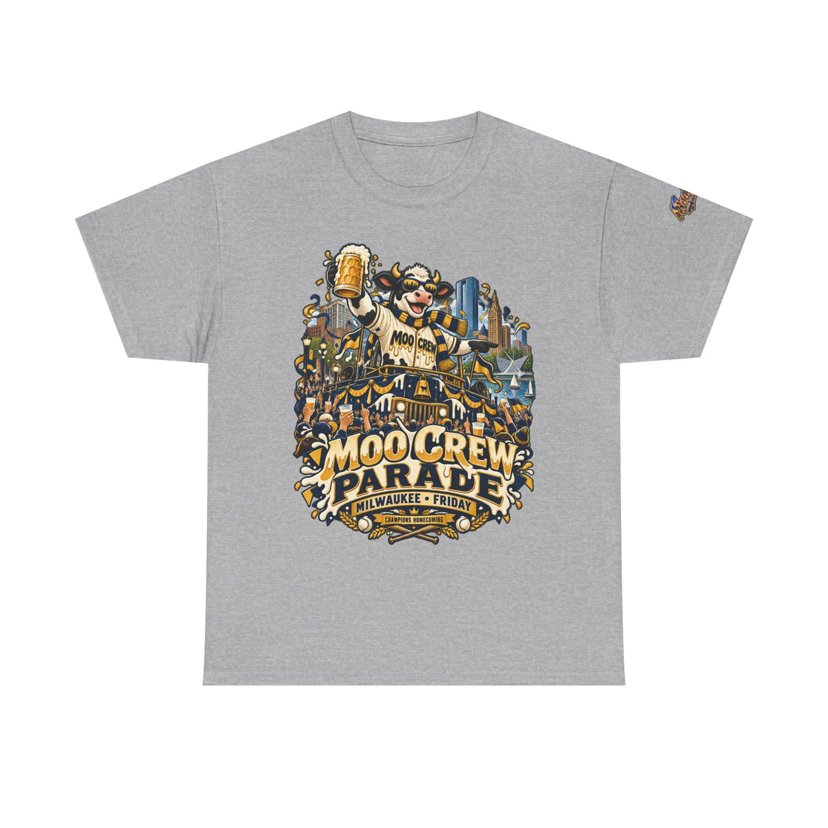 Moo Crew Parade Milwaukee Friday Graphic Tee