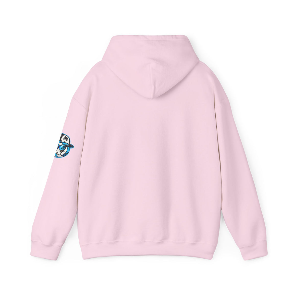 Surface Beach Volleyball Club Retro Mascot Logo Hoodie