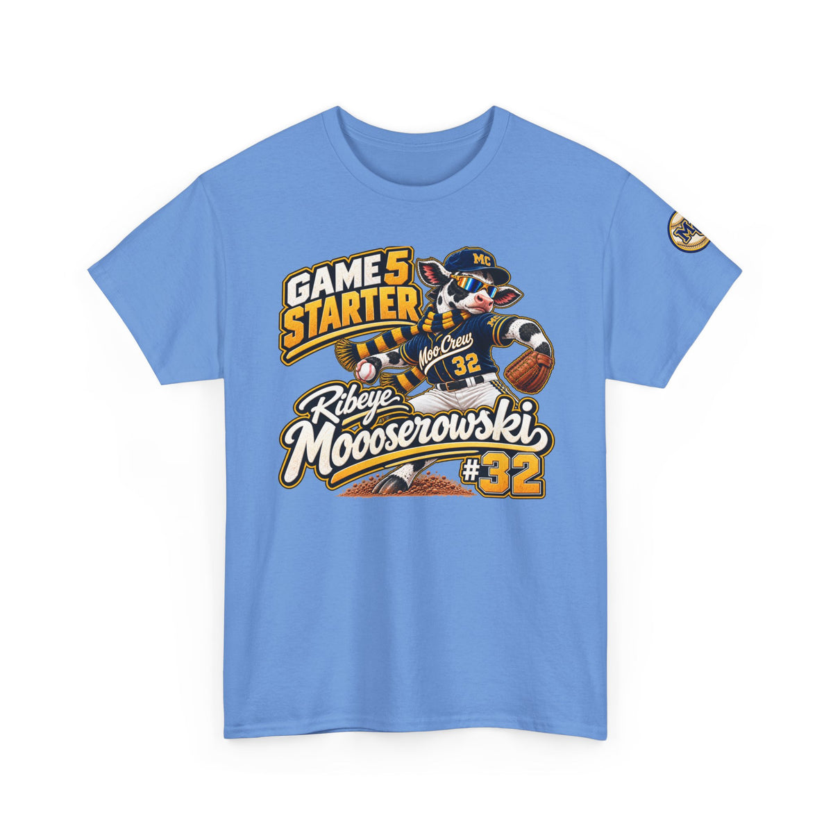 Moo Crew Game 5 Starter Baseball T-Shirt – Moooserowski