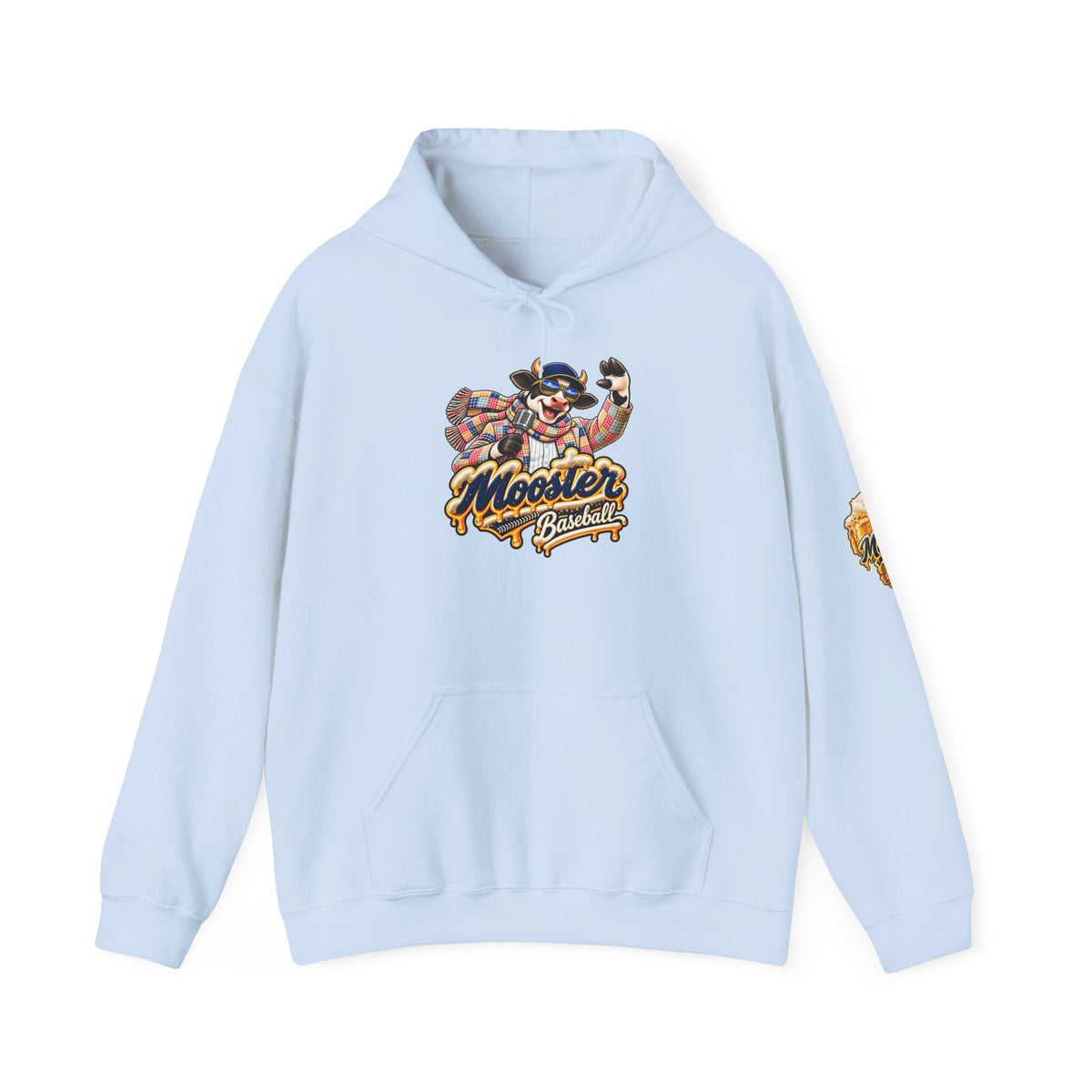 Mooster Baseball Moo Crew Graphic Hoodie