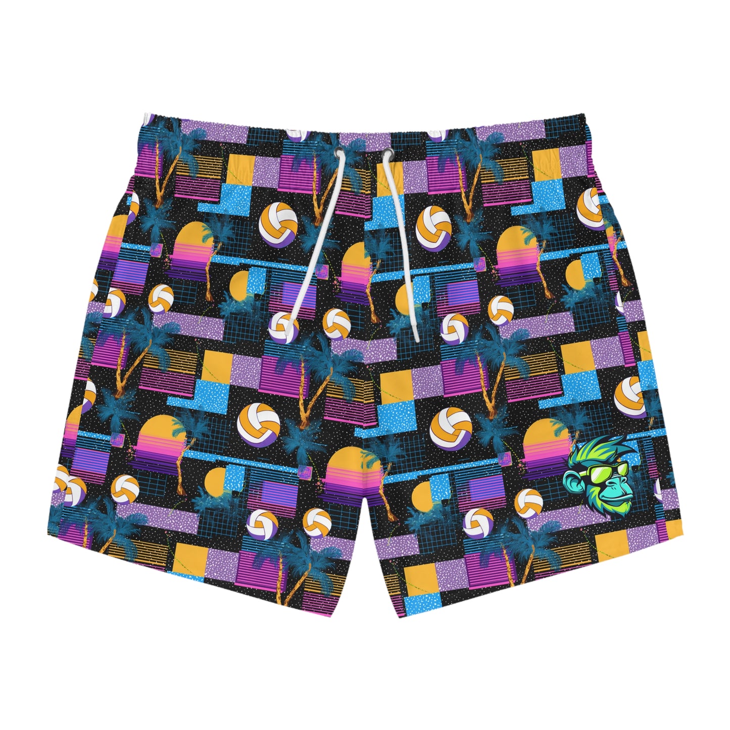 Mascot Surface Beach Volleyball Club Modern Swim Trunks