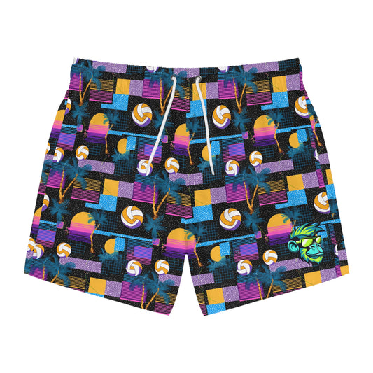 Mascot Surface Beach Volleyball Club Modern Swim Trunks