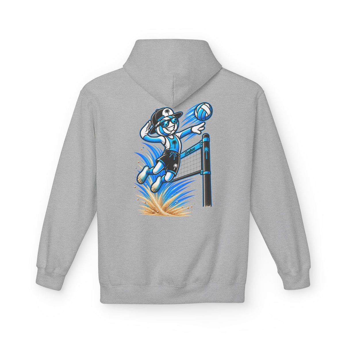 Surface Beach Volleyball Hoodie — Graphic Pullover