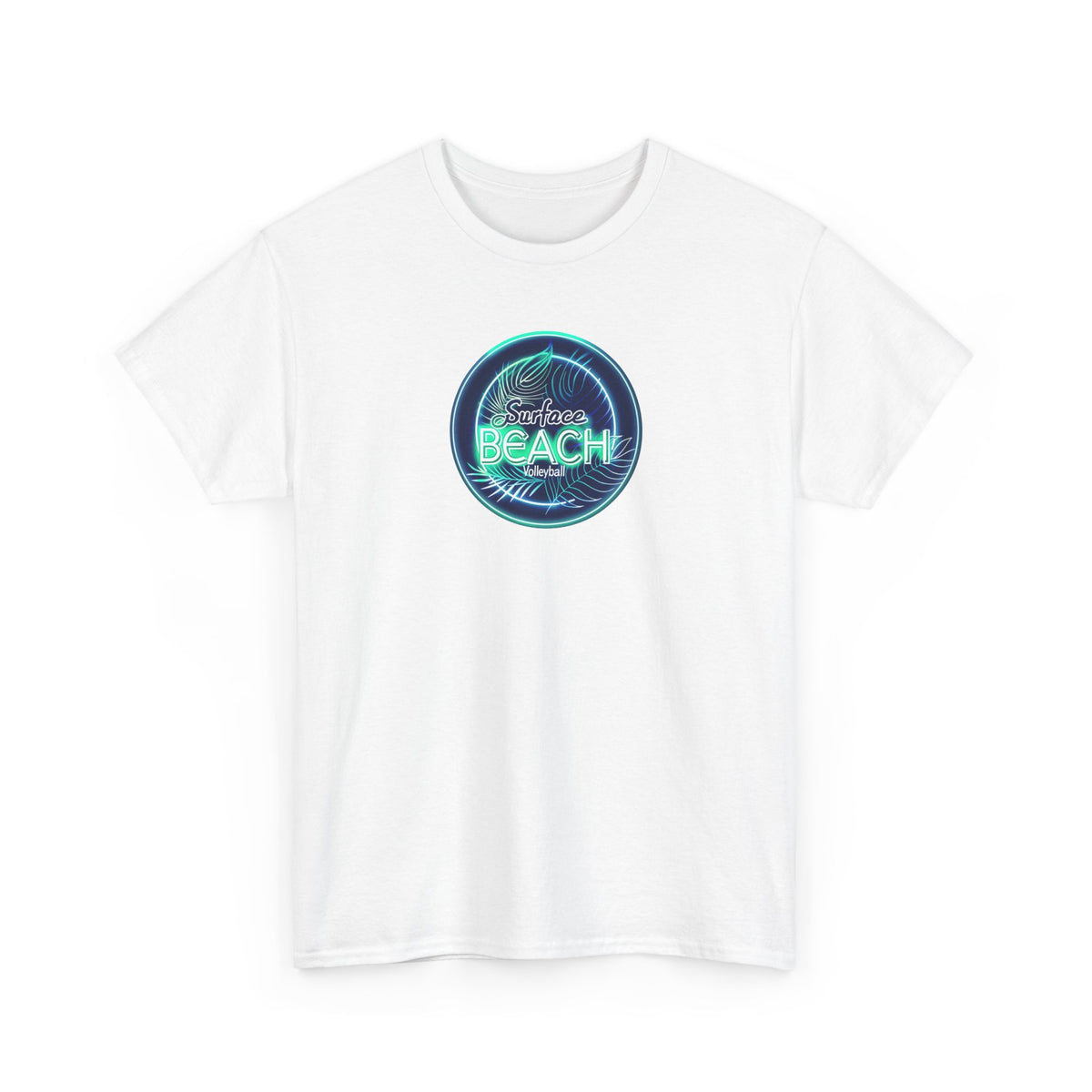 Surface Beach Volleyball Club Icon T-Shirt — Vintage Coastal Volleyball Tee