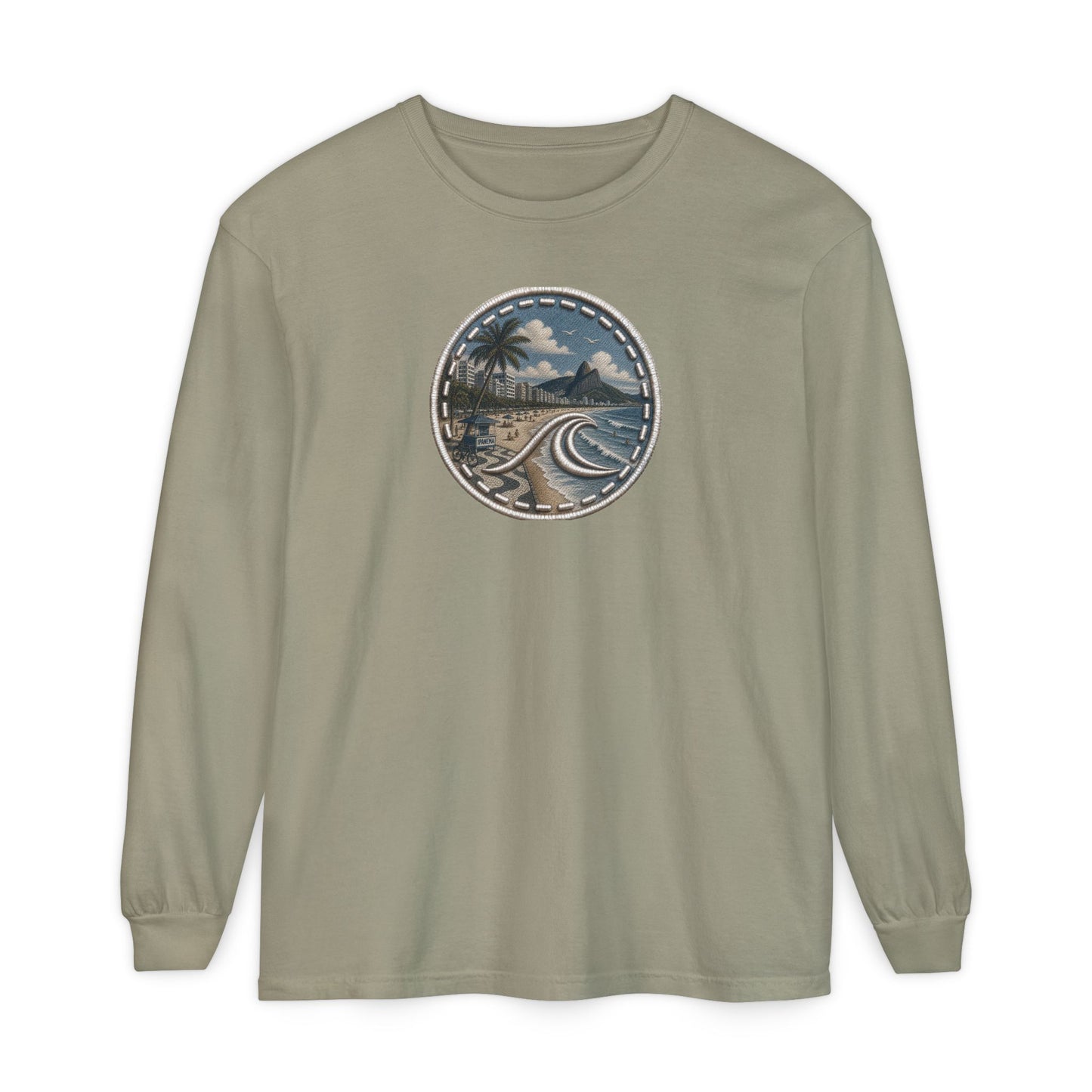 Surfache Ipanema Icon Long Sleeve Tee —Destination Graphic T-Shirt