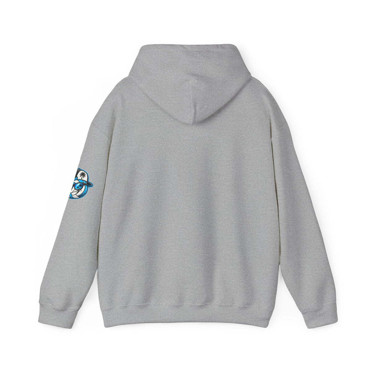 Surface Beach Volleyball Club Retro Mascot Logo Hoodie