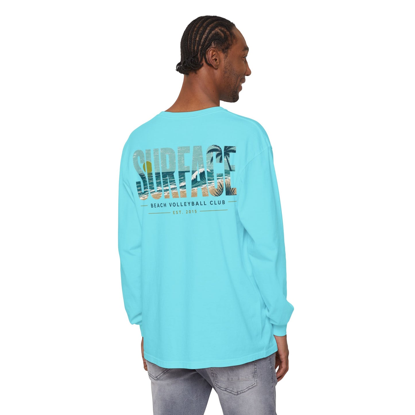 Surfside Beach Volleyball Club Long Sleeve Tee