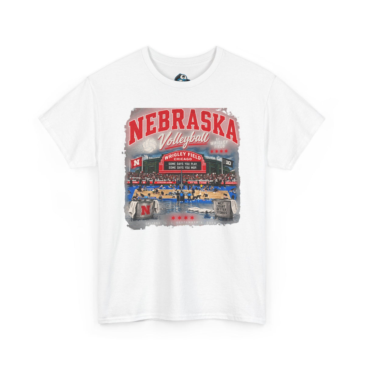 Nebraska Volleyball Stadium T-Shirt