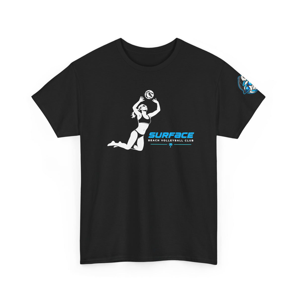 Surface Beach Volleyball Club T-Shirt — Retro Beach Volleyball