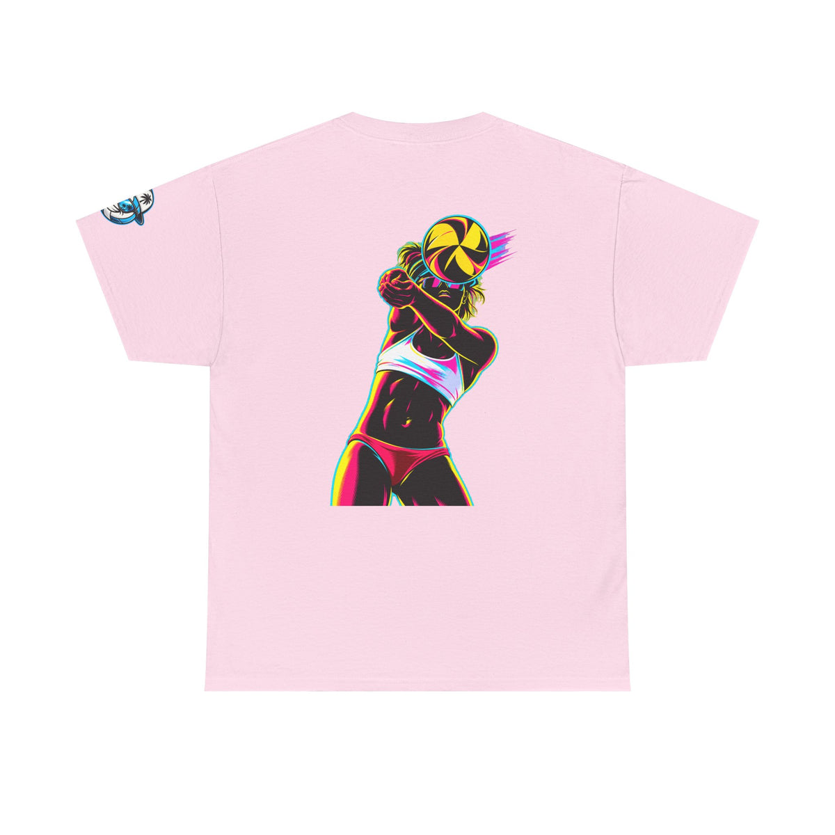 Beach Volleyball Tee — "Surface Beach Volleyball Club" Graphic Shirt