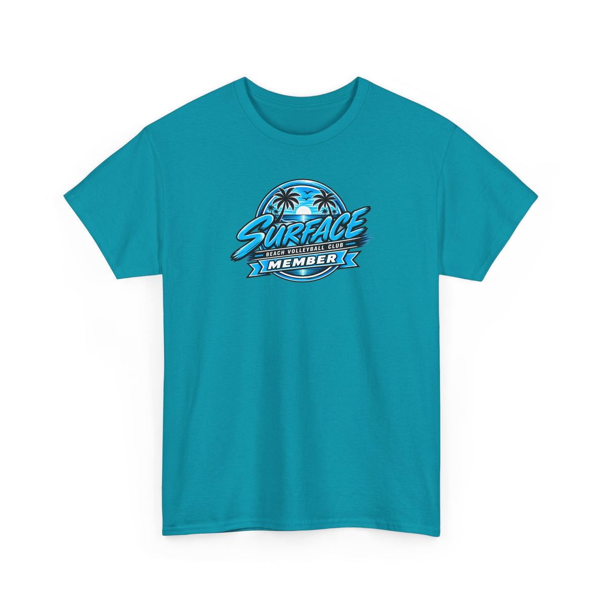 Surface Member T-Shirt — Retro Beach Surf Logo Tee