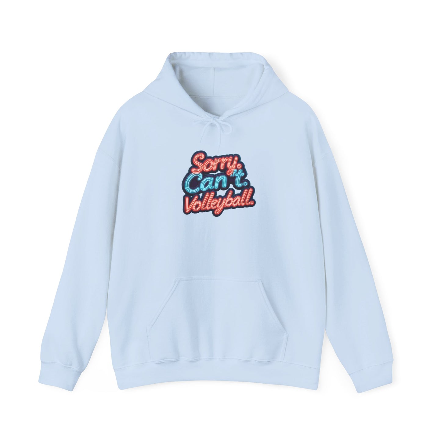 Sorry Can't Volleyball Unisex Heavy Blend™ Hooded Sweatshirt