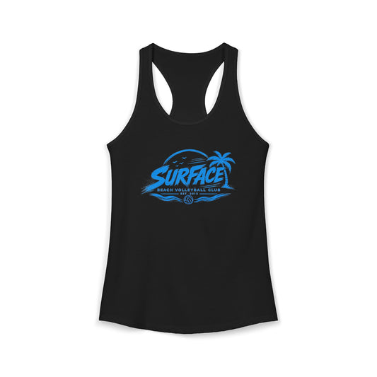 Surface Beach Volleyball Club Women's Racerback Tank - Beach Vibes