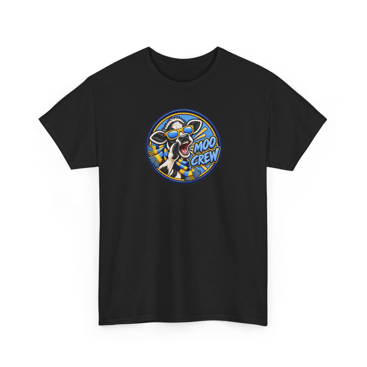 Moo Crew Cow Graphic T-Shirt