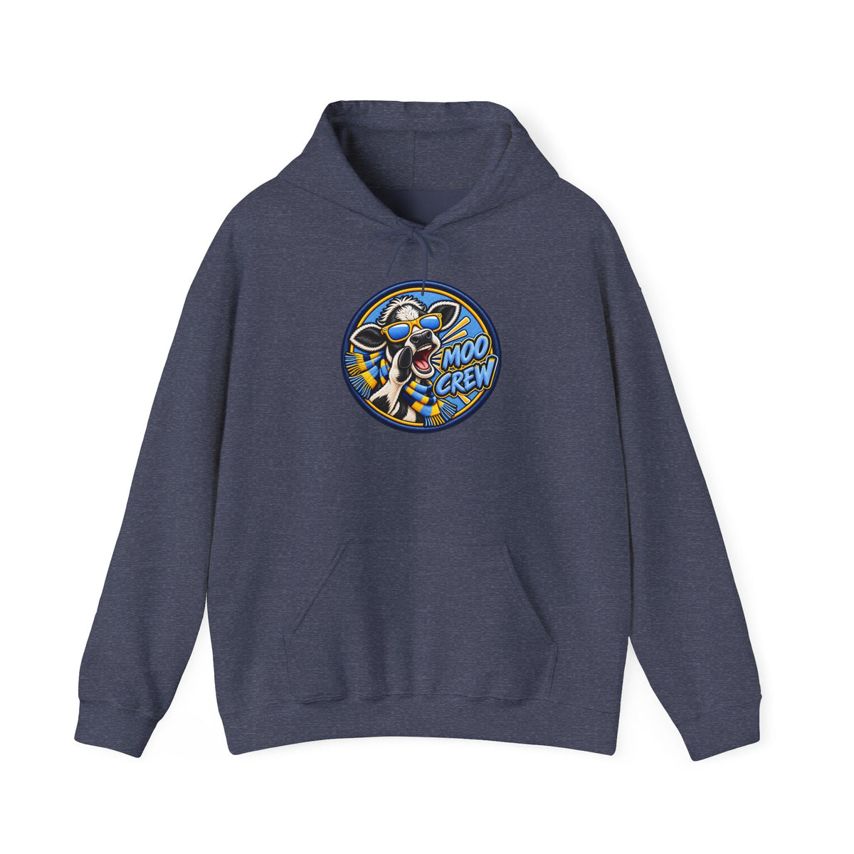 Moo Crew WI Team Cow Graphic Hoodie
