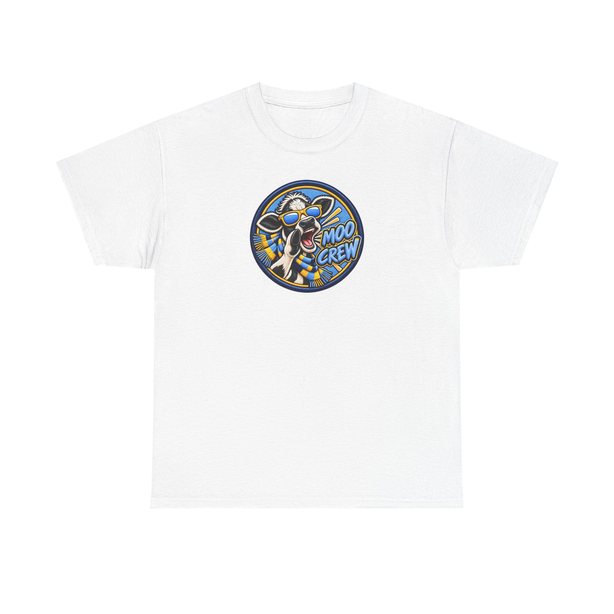 Moo Crew Cow Graphic T-Shirt
