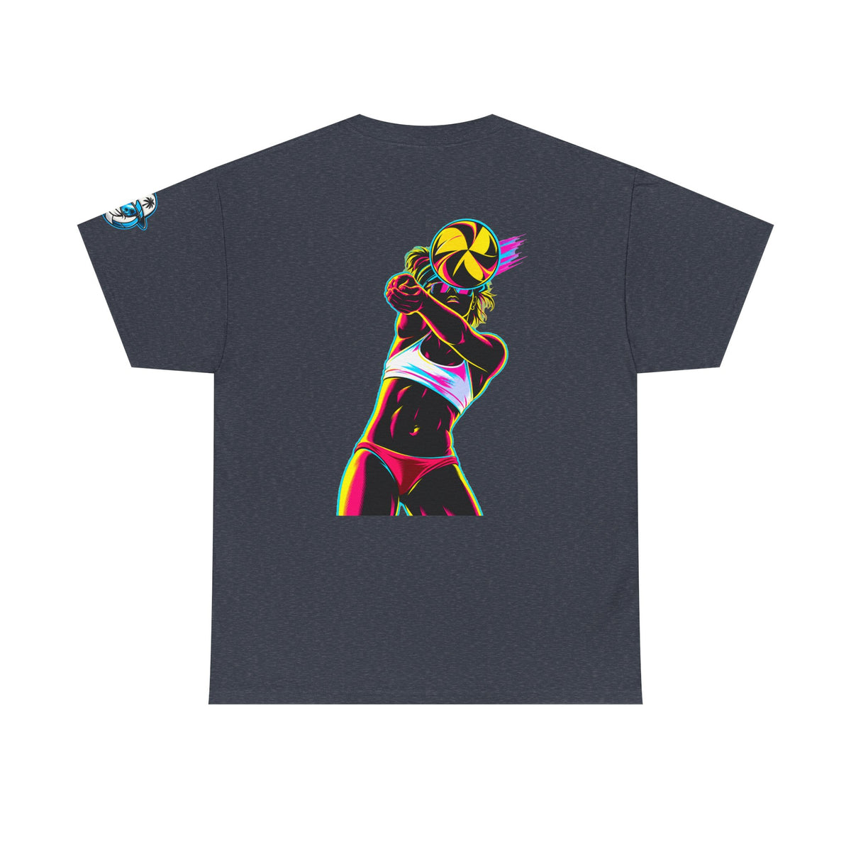 Beach Volleyball Tee — "Surface Beach Volleyball Club" Graphic Shirt