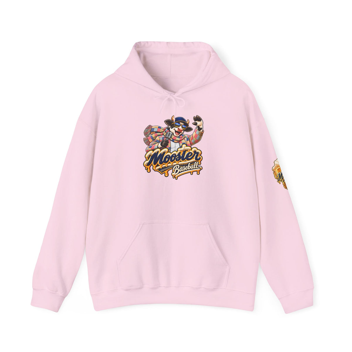 Mooster Baseball Moo Crew Graphic Hoodie