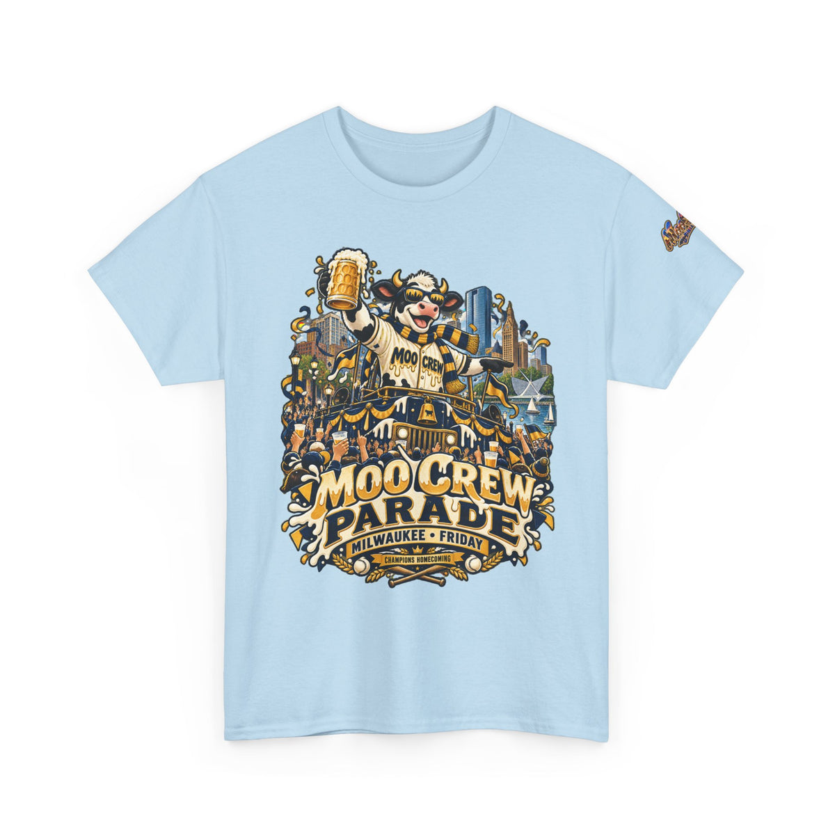 Moo Crew Parade Milwaukee Friday Graphic Tee