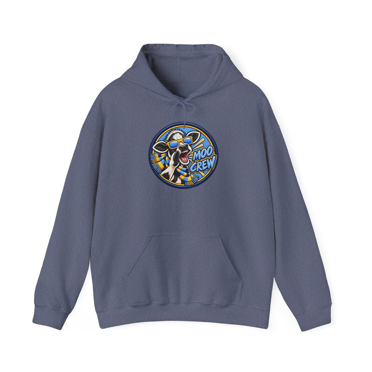 Moo Crew WI Team Cow Graphic Hoodie