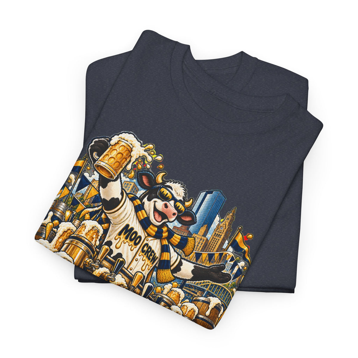 Moo Crew Endless Beer Milwaukee Graphic Tee
