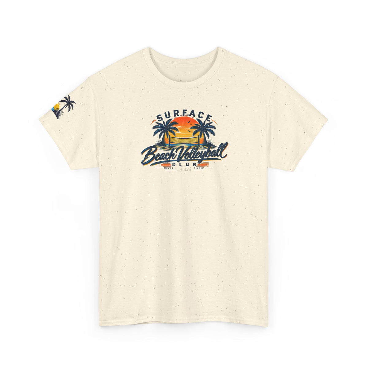 Beach Vibes T-Shirt — "Beach Life" Sunset Palm Graphic Tee