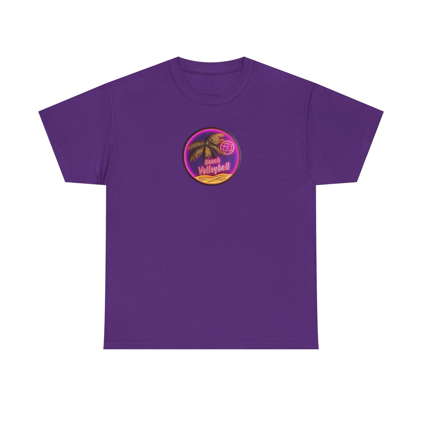 Beach Volleyball Unisex Heavy Cotton Tee