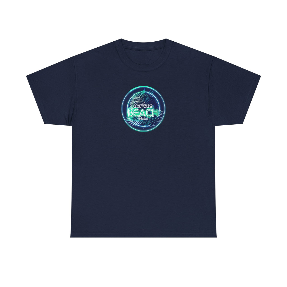 Surface Beach Volleyball Club Icon T-Shirt — Vintage Coastal Volleyball Tee