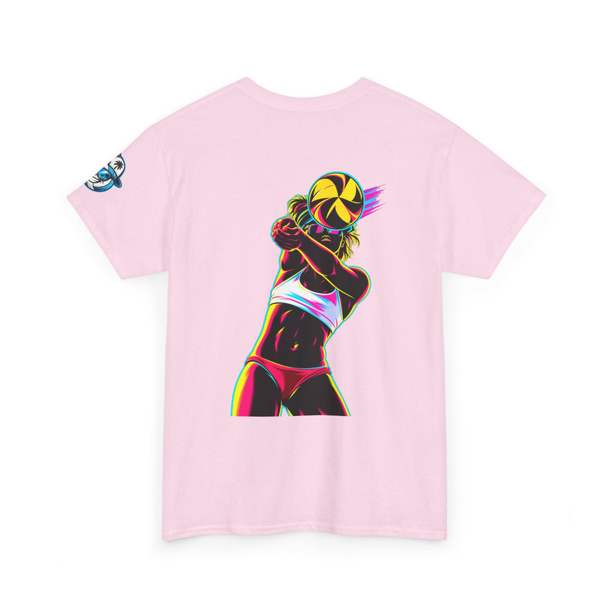 Beach Volleyball Tee — "Surface Beach Volleyball Club" Graphic Shirt
