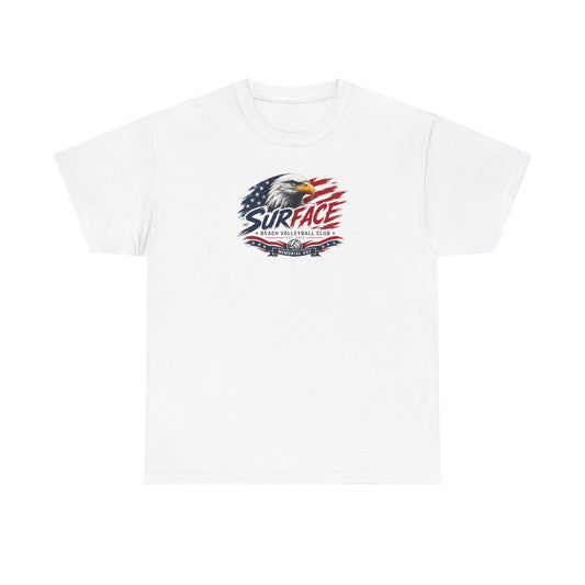 Surface Eagle American Flag T-Shirt - Patriotic Vintage USA Graphic Tee