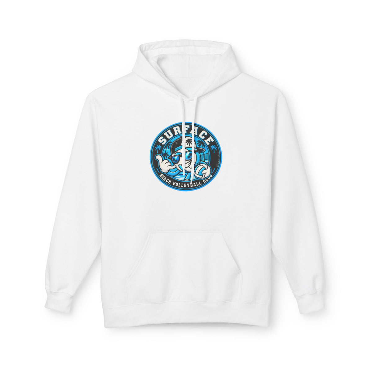 Surface Beach Volleyball Hoodie — Graphic Pullover