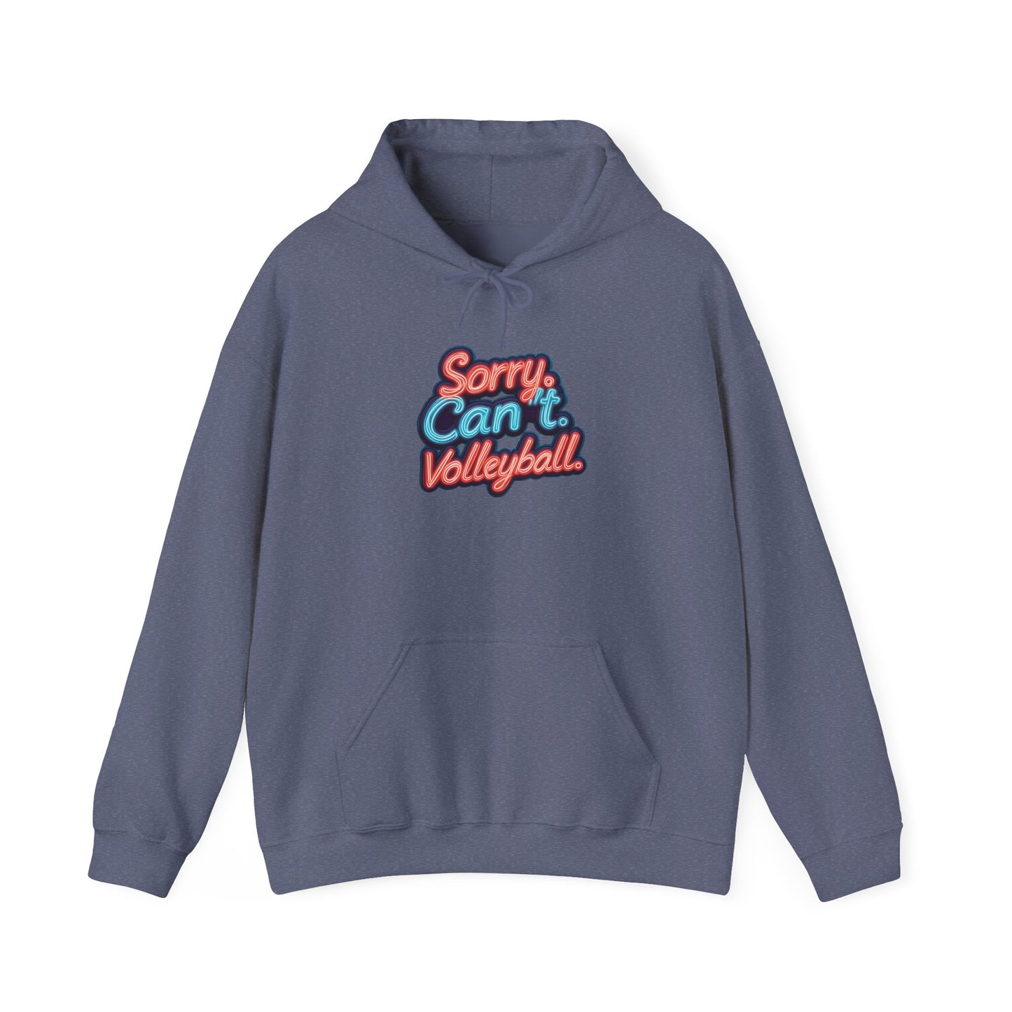 Sorry Can't Volleyball Unisex Heavy Blend™ Hooded Sweatshirt