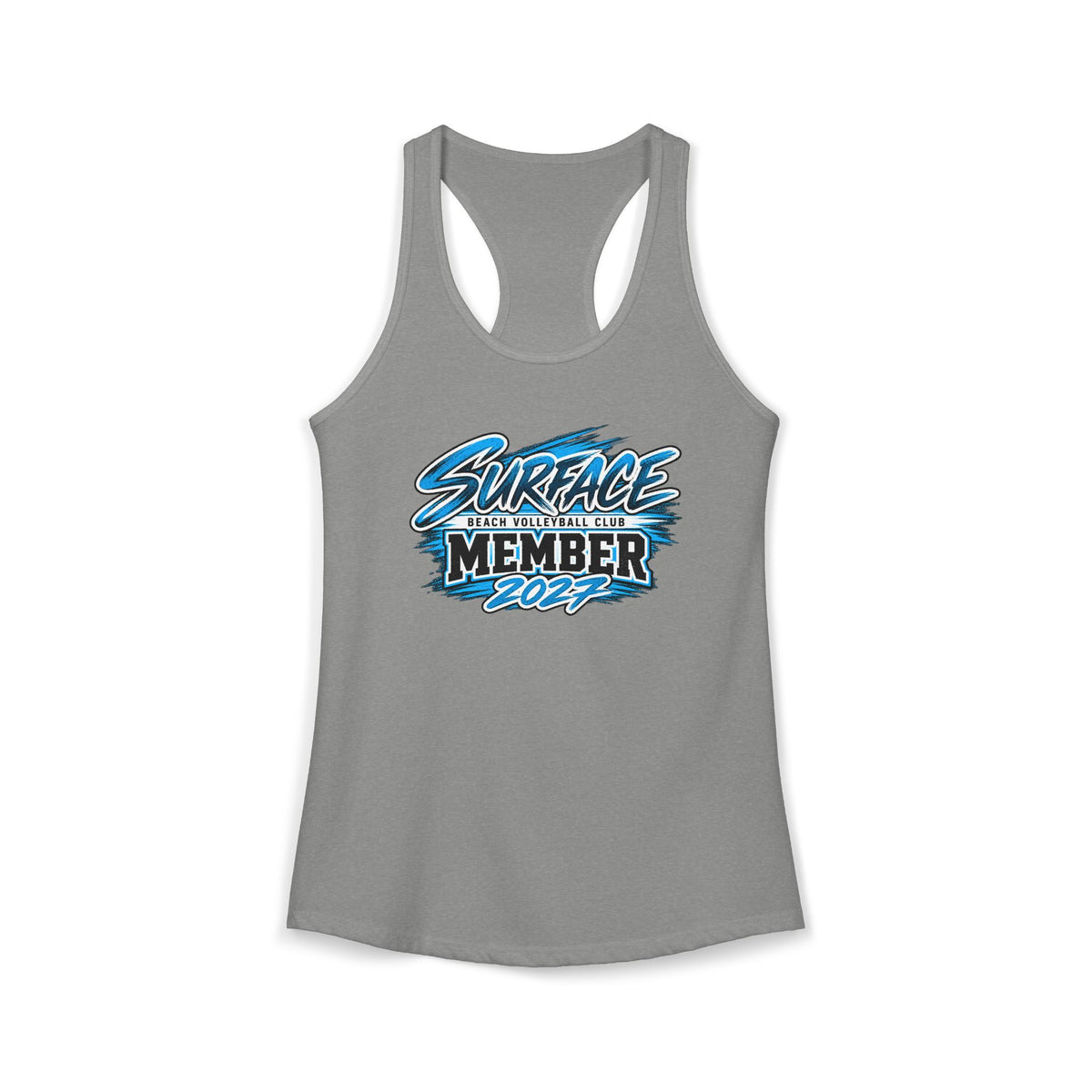 2027 Member Racerback Tank — Design 3