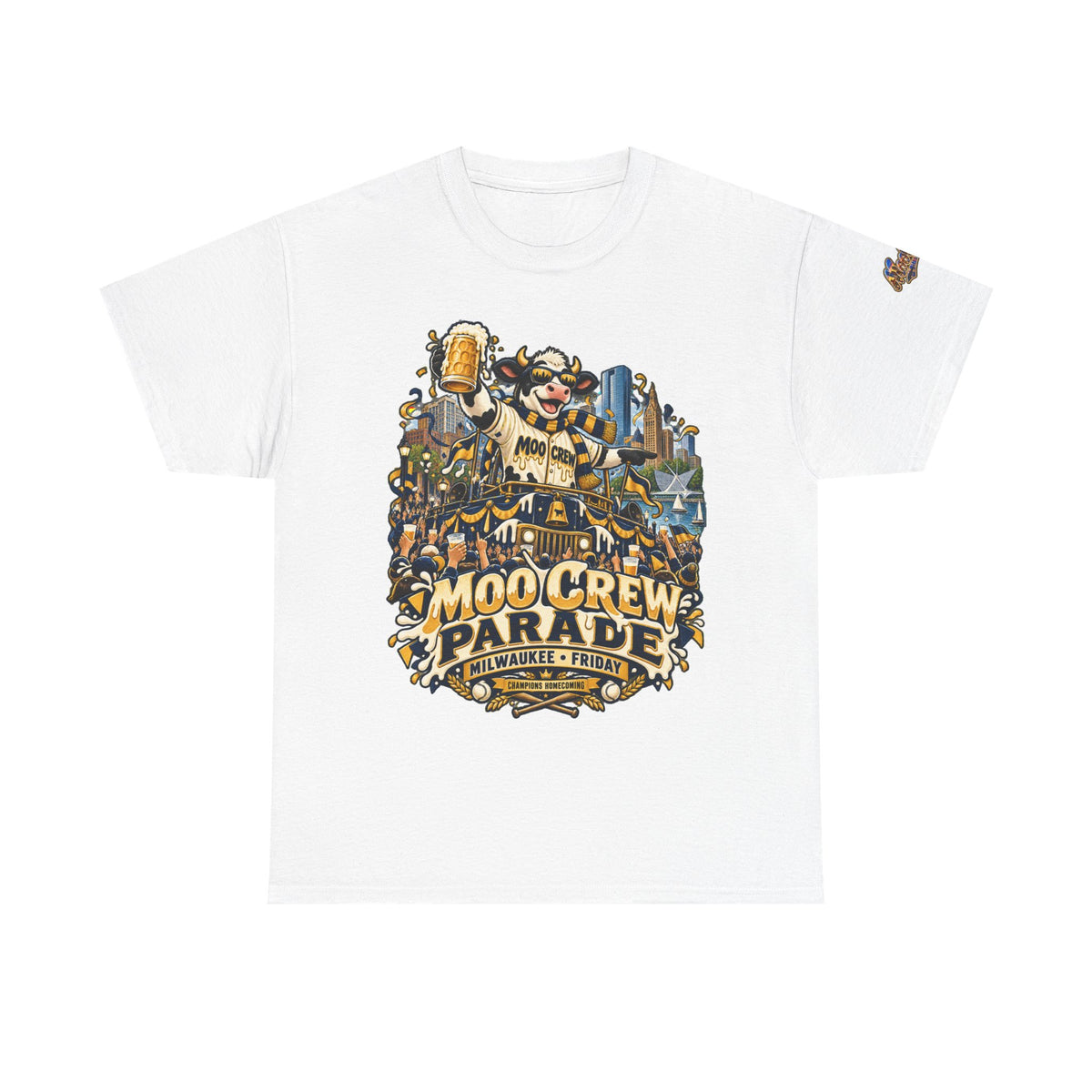 Moo Crew Parade Milwaukee Friday Graphic Tee