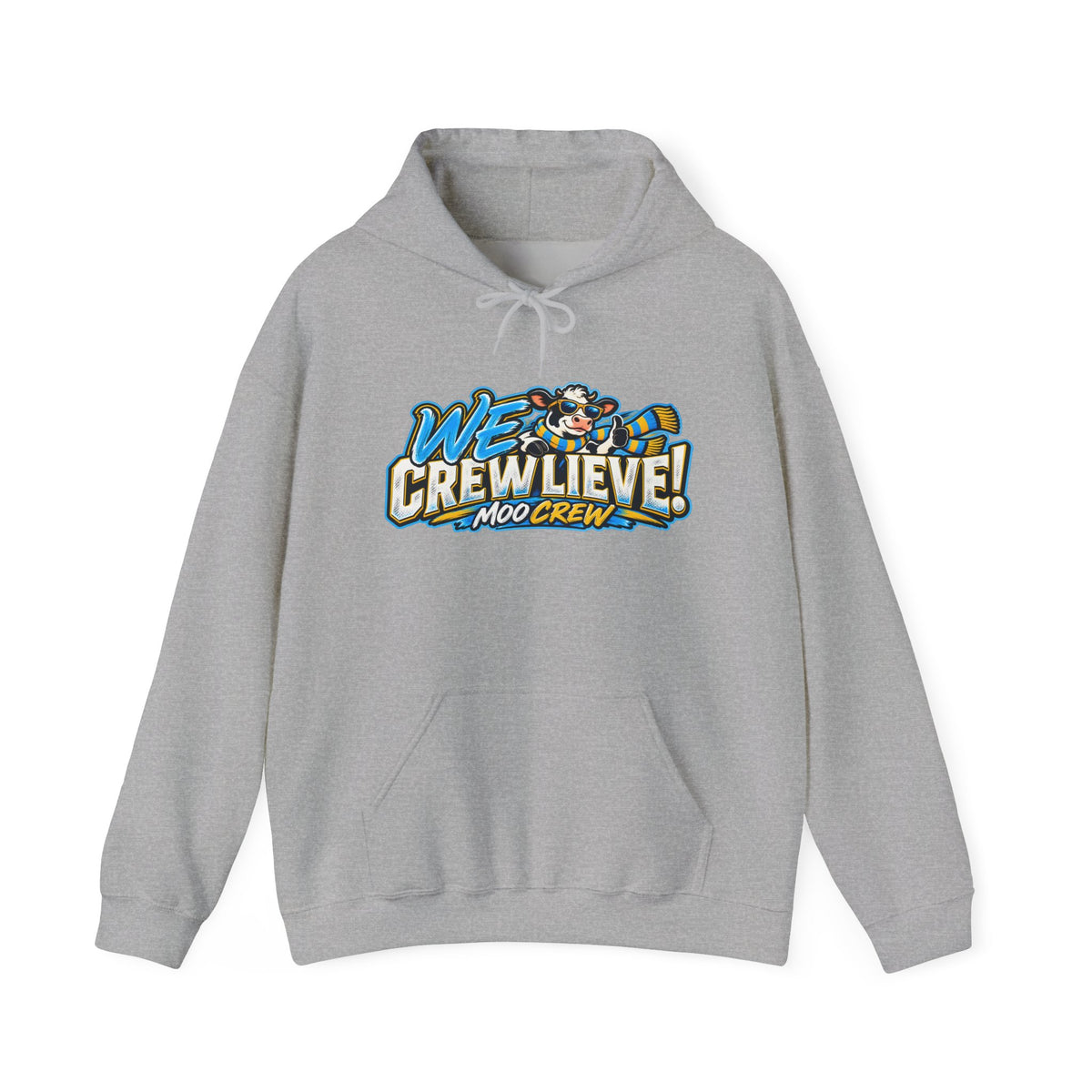 Moo Crew We Crewlieve Game Day Hoodie