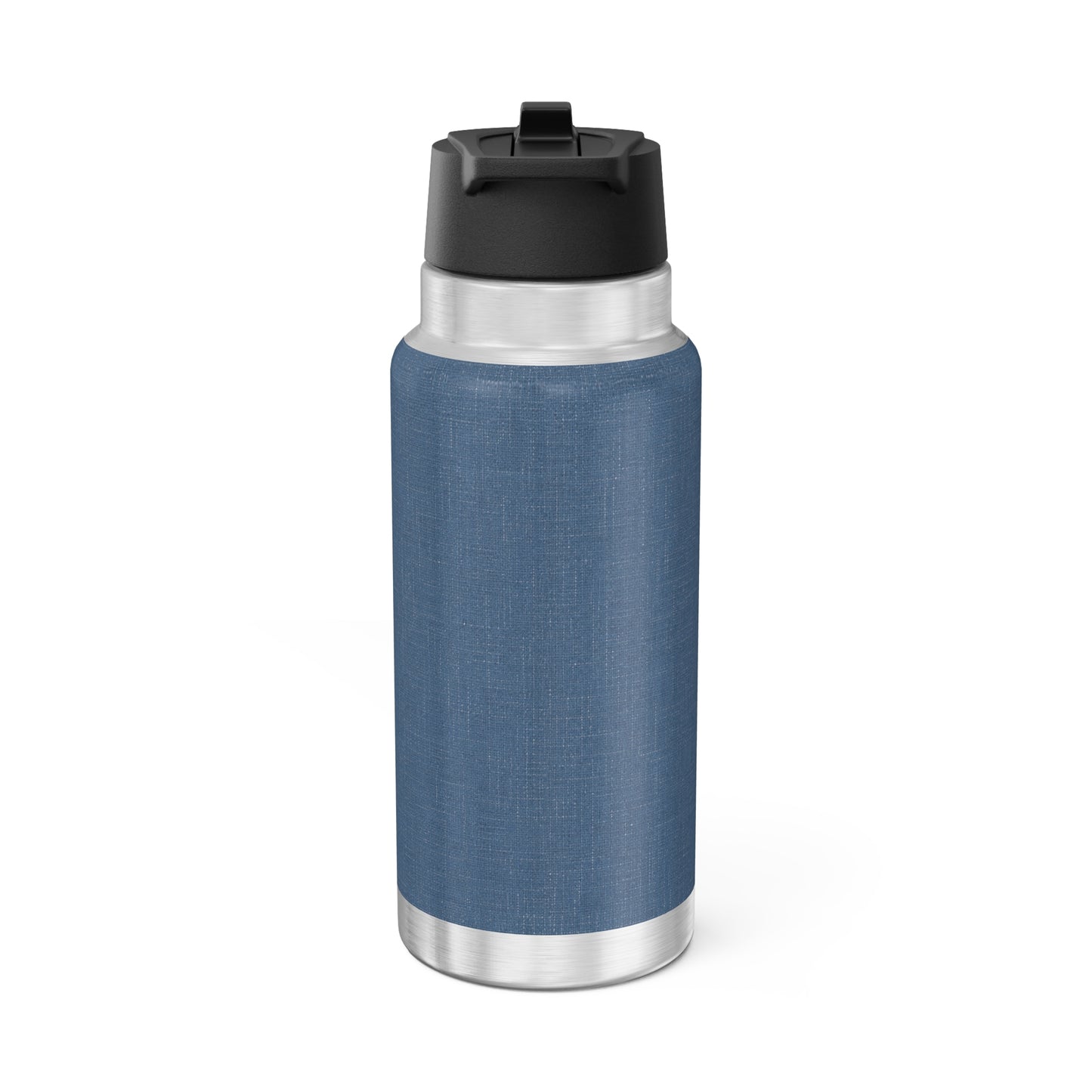 Insulated 32oz Ocean Wave Tumbler — Stainless Steel Travel Bottle