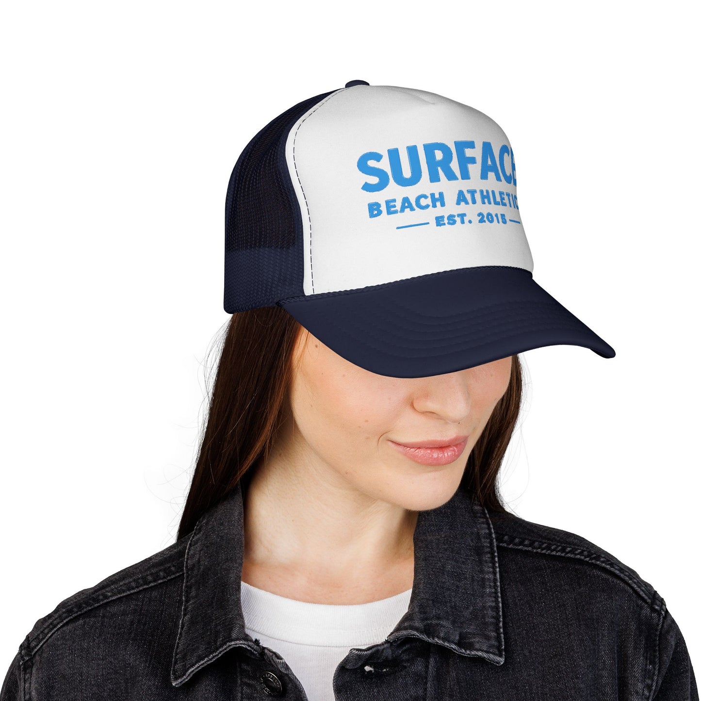 Surface Beach Athletics trucker cap | Surf Logo Trucker Hat, Est. 2015