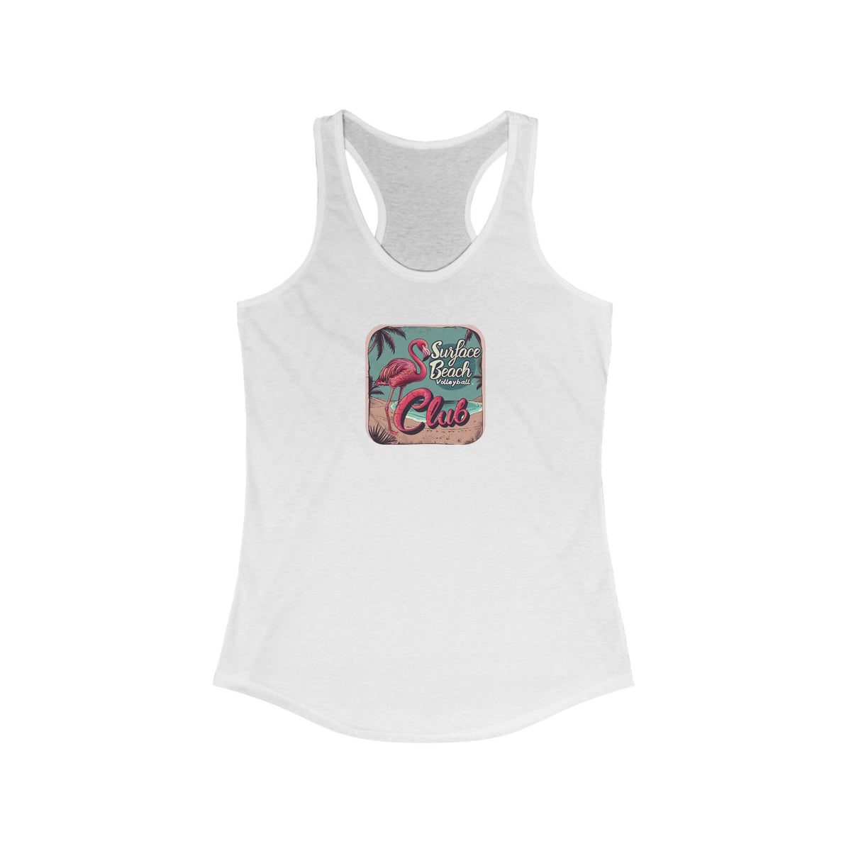 Surface Beach Volleyball Club Women's Racerback Tank - Beach Vibes