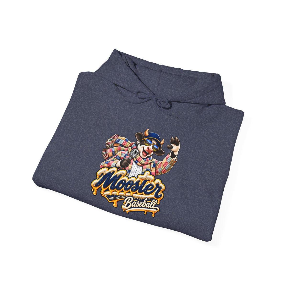 Mooster Baseball Moo Crew Graphic Hoodie