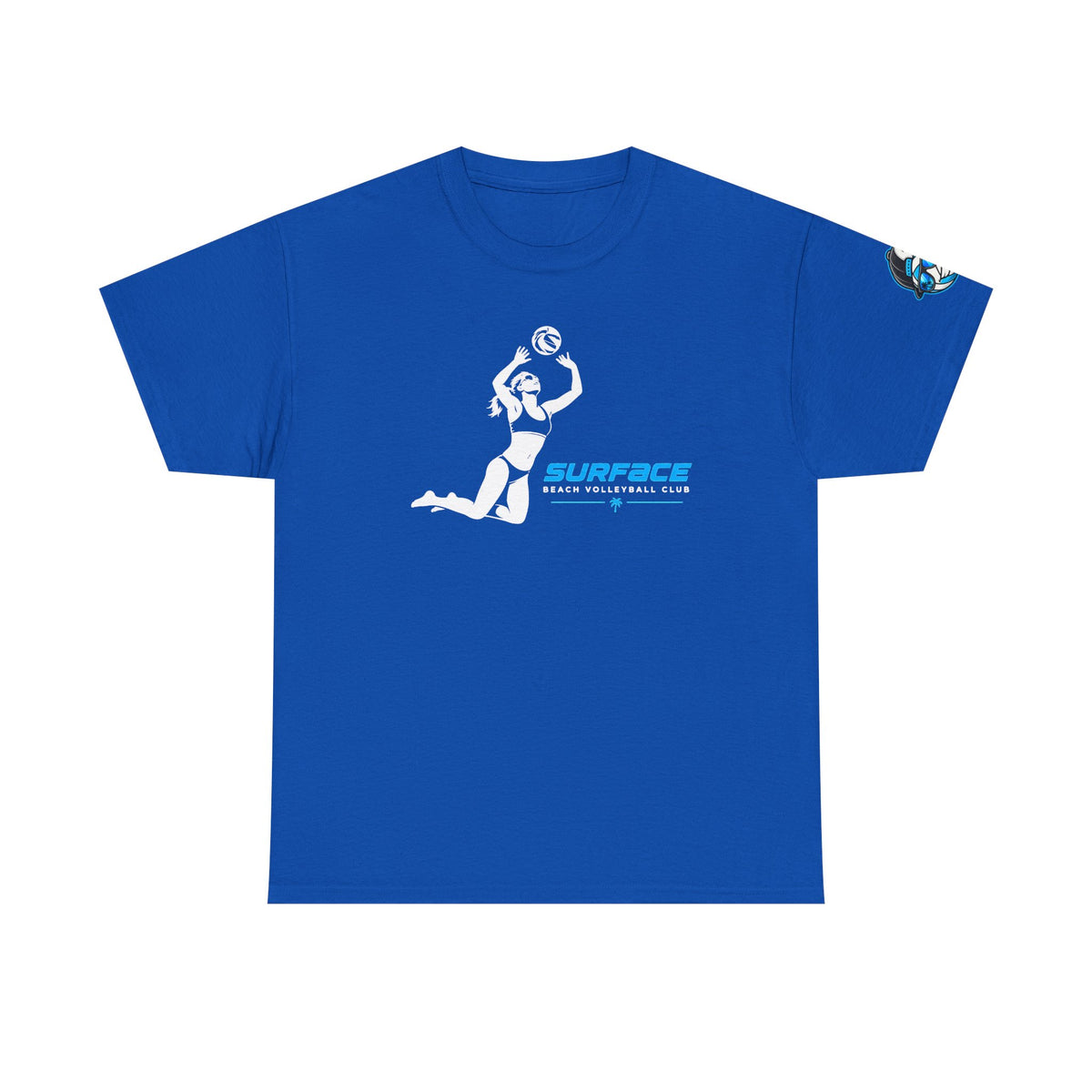 Surface Beach Volleyball Club T-Shirt — Retro Beach Volleyball