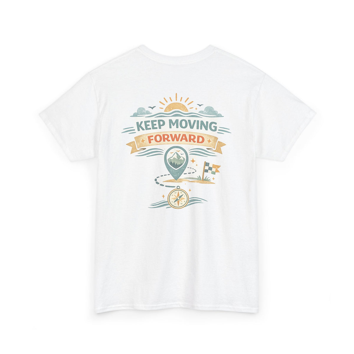 Motivational Graphic Tee — “Take Care of Yourself Like You Take Care of Others” / Keep Moving Forward