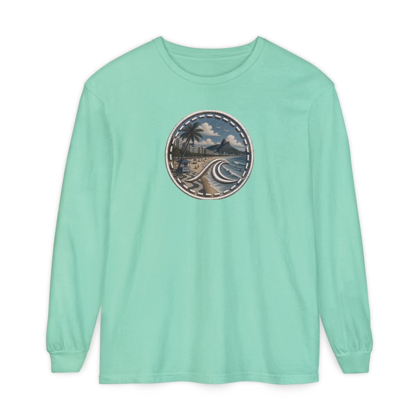 Surfache Ipanema Icon Long Sleeve Tee —Destination Graphic T-Shirt