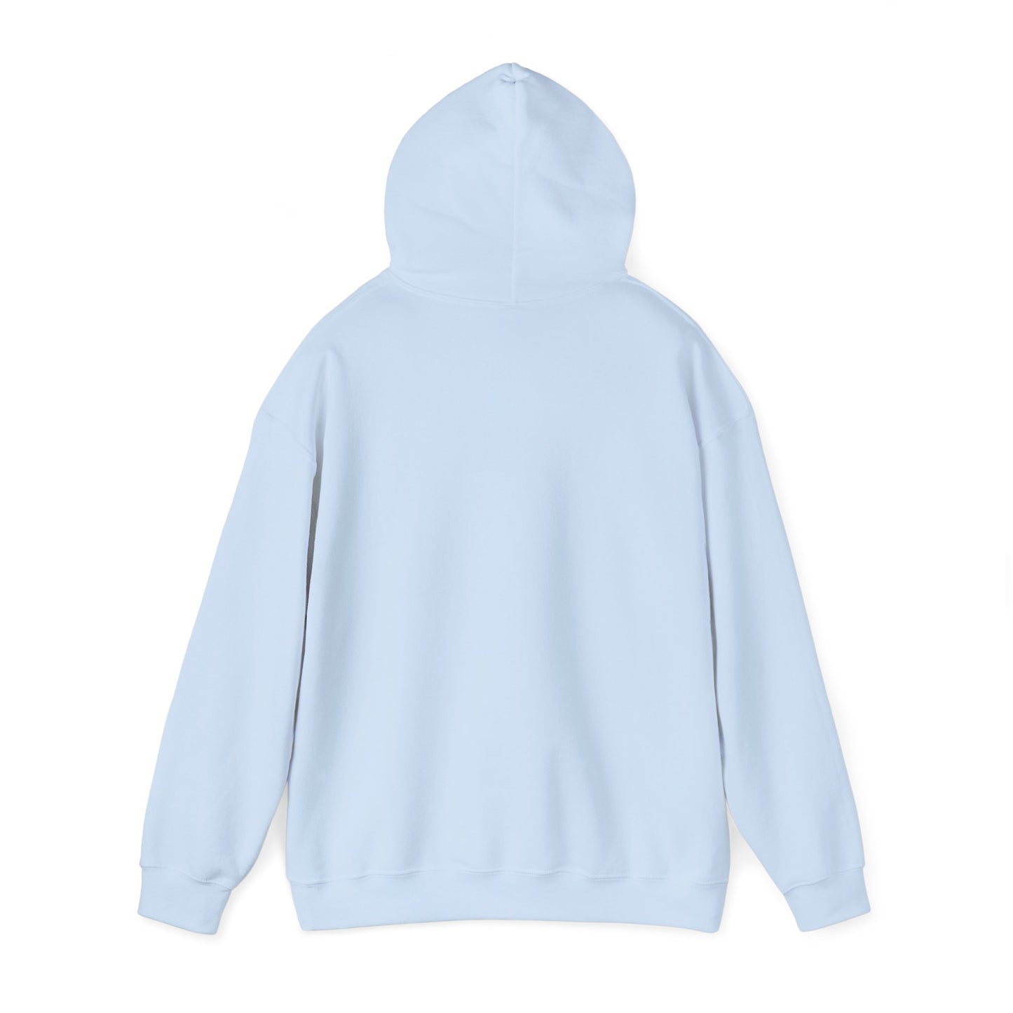 Neon Hibiscus Icon Surface Beach Volleyball Unisex Heavy Blend™ Hooded Sweatshirt