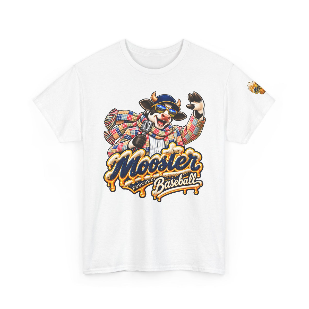 Mooster Baseball Mascot T-Shirt
