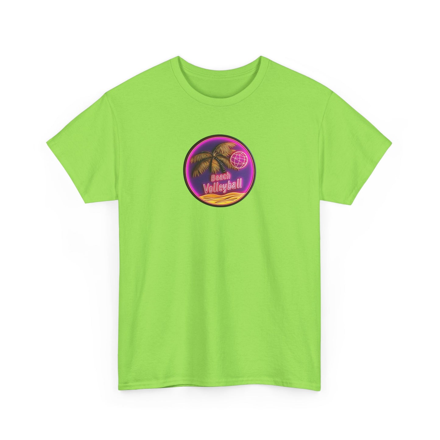 Beach Volleyball Unisex Heavy Cotton Tee